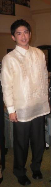 formal, barong tagalog, Bench, Onesimus, 