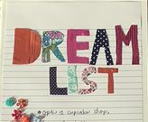 dream list by Fashionblogger