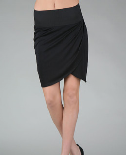 Bruna Silk Jersey Skirt