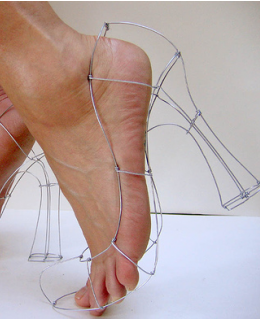 Wireframe Heels