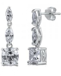 Marquise CZ Dangle Earrings