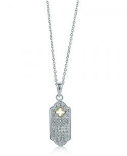 Sterling Silver Dog Tag Pendant