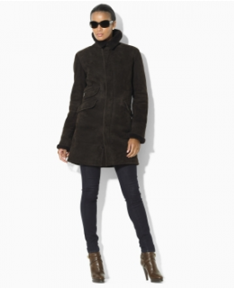 Women's Outerwear: Shearling Coat