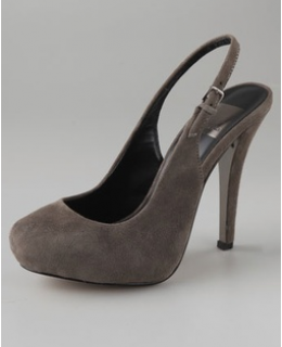 Twinka Suede Platform Pumps