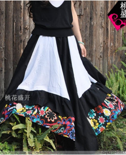 Chinese nationality Boximiya long skirt