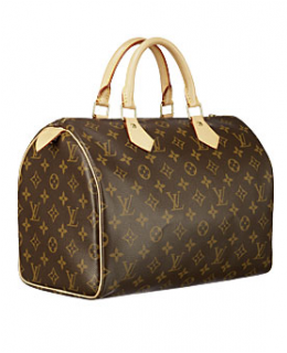 Louis Vuttion Monogram Canvas Speedy 30 M41526-$168