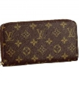 Louis Vuitton Monogram Canvas Zippy Wallet M60017 -$98