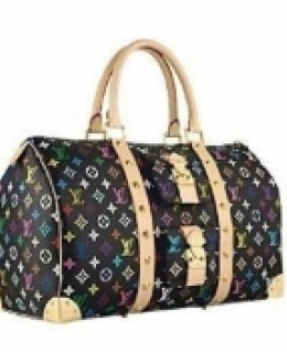 LOUIS VUITTON MONOGRAM MULTICOLOR KEEPALL 45 M92640-$198 