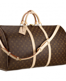 Louis Vuitton Monogram Canvas Keepall 55 Shoulder Strap M41414-$269