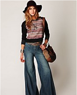 High Waisted Pants: Extreme Vintage Flares