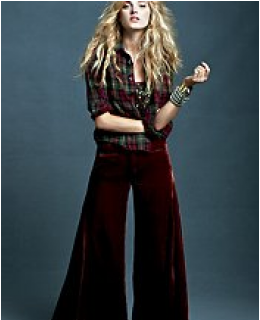 Widelegs & Flares- Velvet Extreme Wideleg Pant