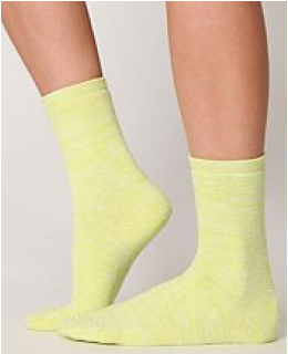 Ankle Socks- Neon Terry Spacedye Sock