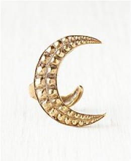 Alkemie Jewelry-   Crest Moon Wrap Ring