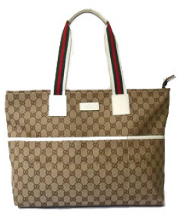 Gucci Logo Diaper Bag | Queen Bee of Beverly Hills