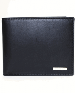 Fendi Mens Black Bifold Wallet 